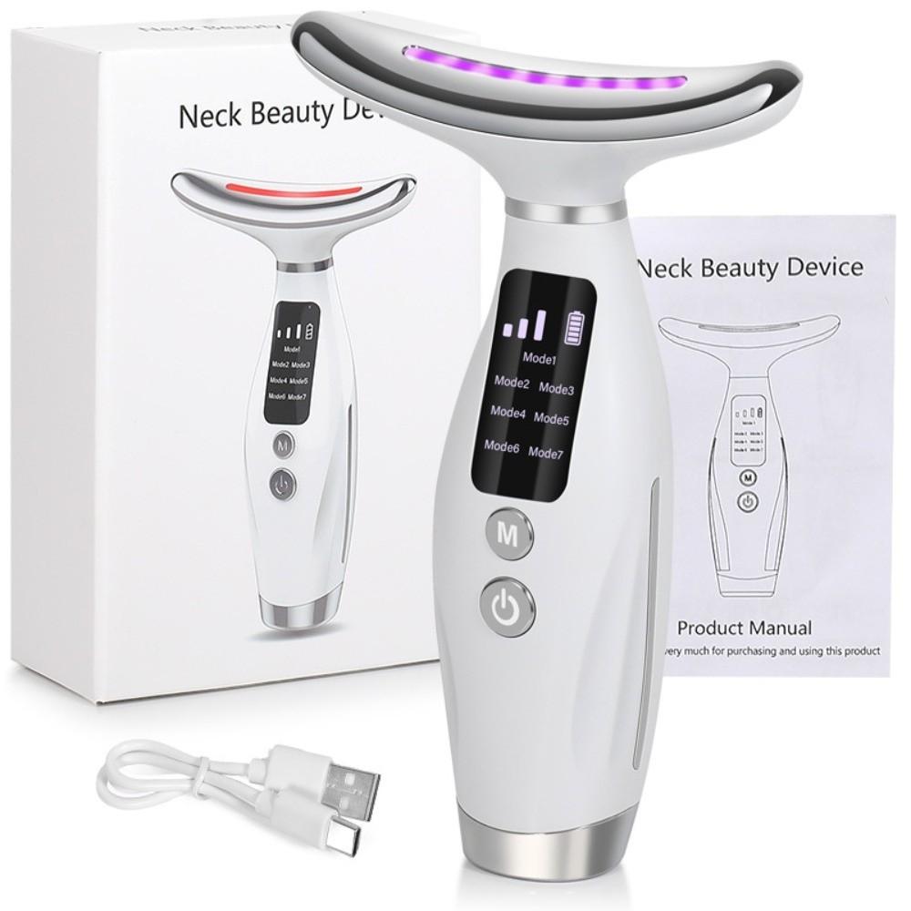 Skin Tightening Lifting 7 Colors Neck Beauty Instrument Electric Skin Care Tool  Face Lifting