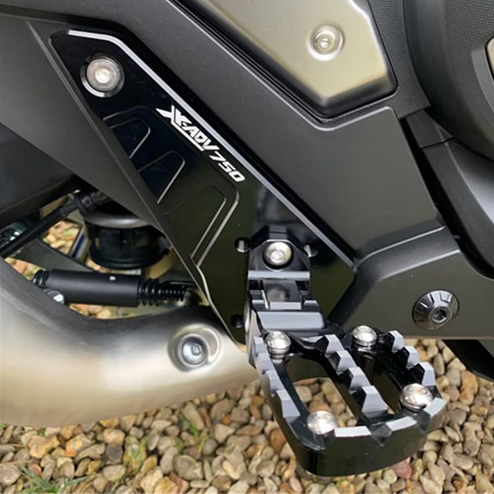 FOR X-ADV750 XADV750 Xadv750 2025 Accessories Motorcycle, CNC Aluminum Front Footrest, Foldable, Rear Footrest,