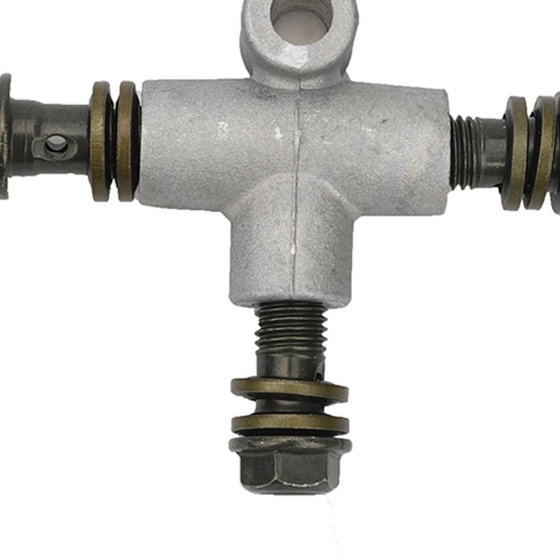 Metall T-Form Bremsleitung T-Stück Buchse Drei-Wege-Verbinder Auto Bremsrohr Fitting für ATV Go-Kart Hydrauliksystem