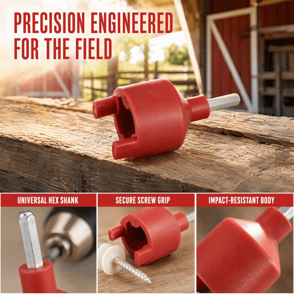 2Pcs Lightweight Electric Fence Insulator Durable Electronic Fence Accessory  Livestock
