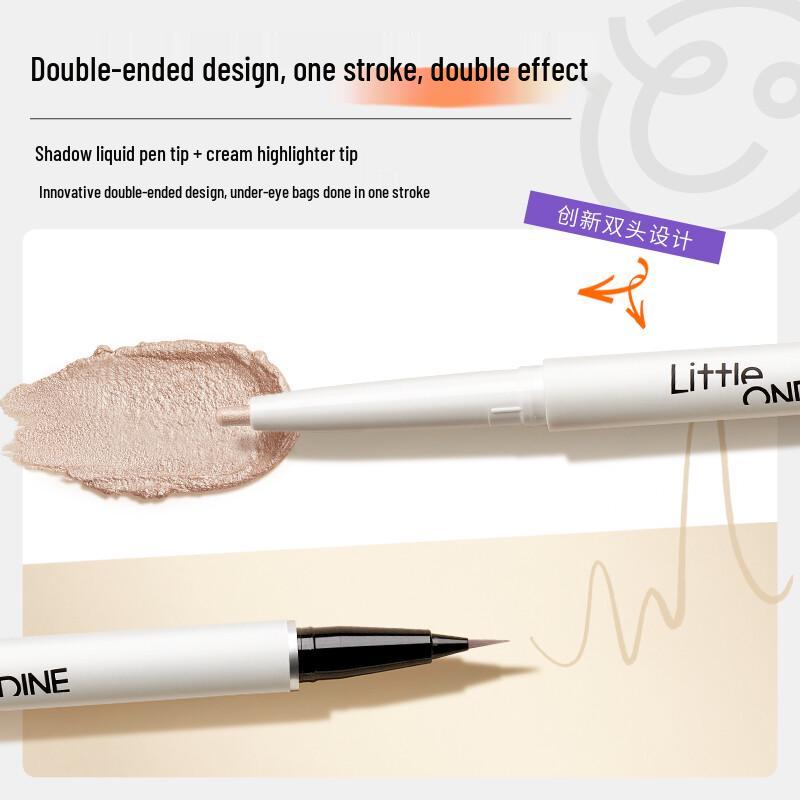 Little Ondine Dual-Effect Lying Silkworm Pen