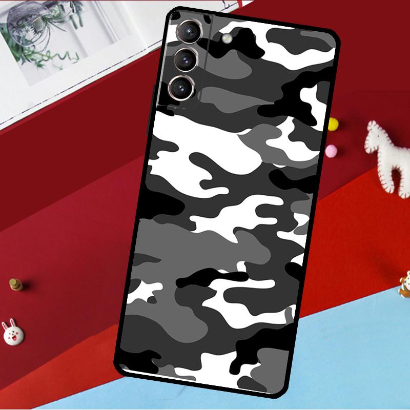Army Camo Camouflage Funda For Samsung Galaxy S26 S25 S23 S22 S20 S24 Ultra S9 S10 Plus S21 FE S25 FE Phone Case