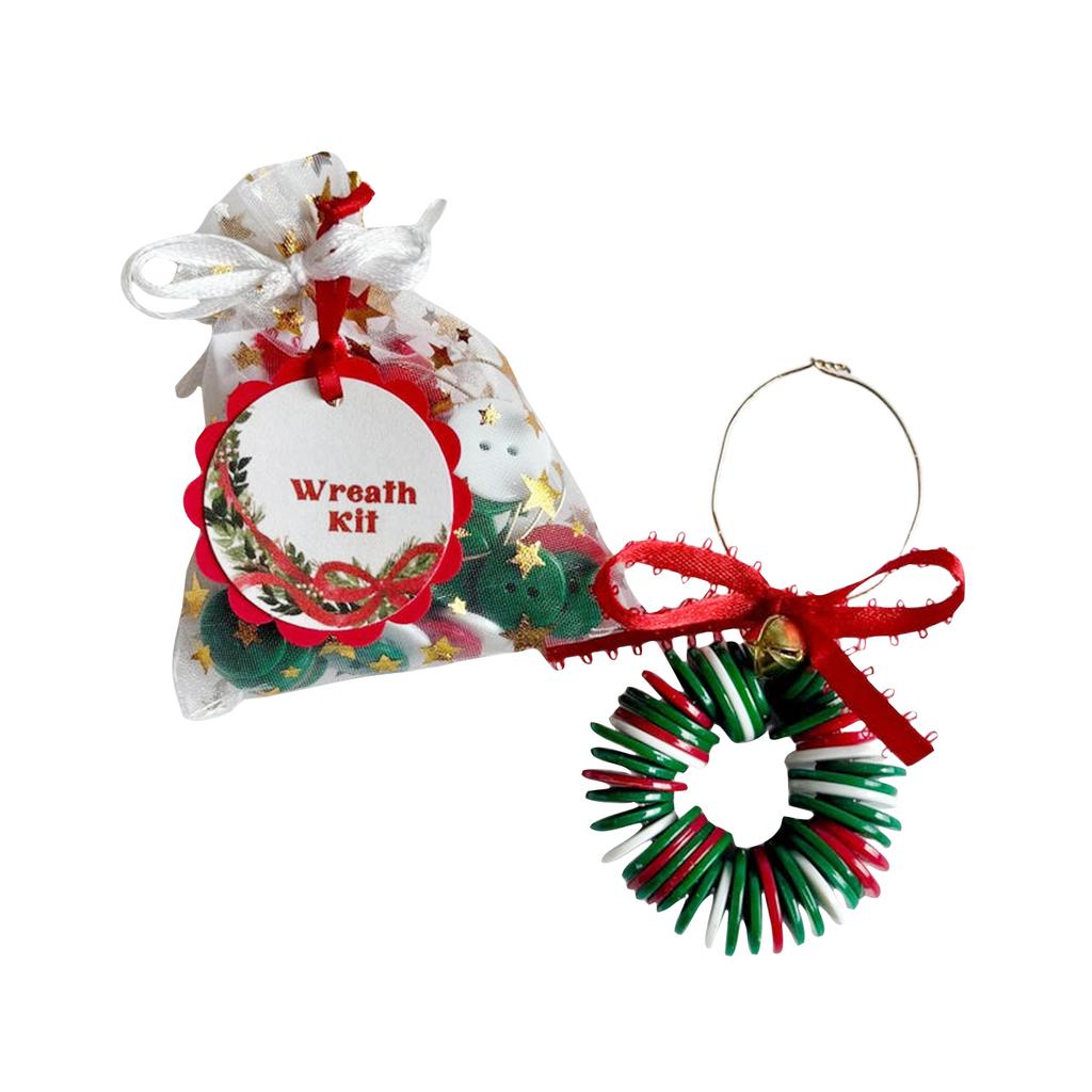 Button Christmas Tree DIY Pendant Christmas Decoration