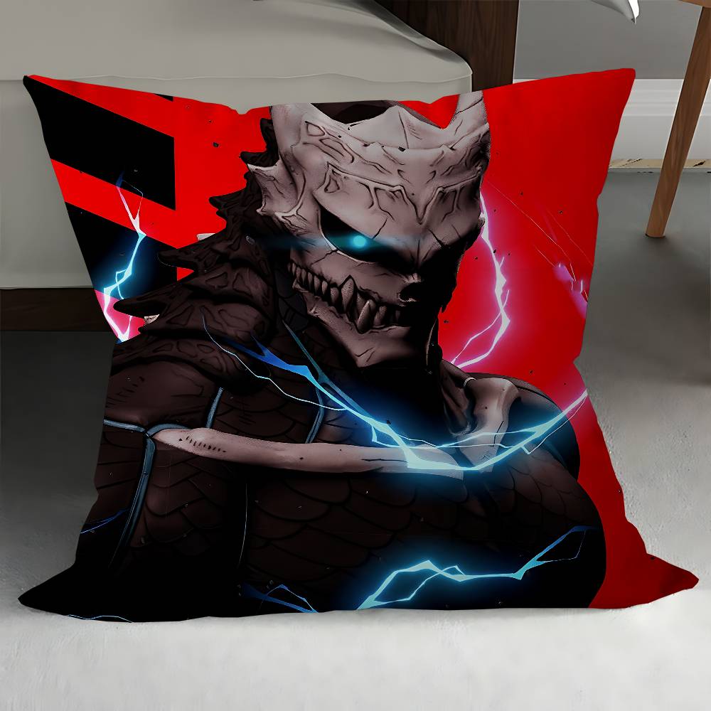 

K Kaiju No. 8 Anime Cushion Cover Pillow Cover Decor Pillowcase Printed Cushion Case For Couch 12x12Inch
