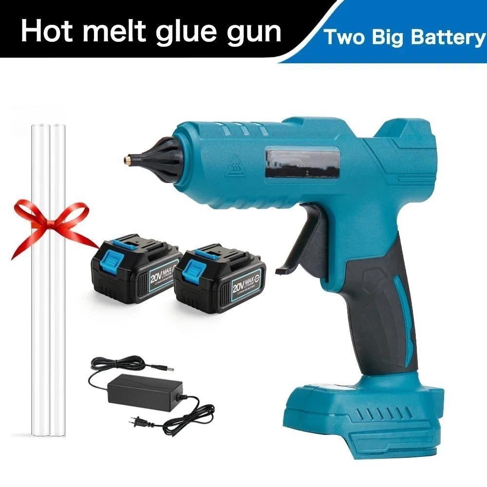 Household Electric Hot Melt Glue Machine Upgraded Powerful Heavy Duty Glue Gun Cordless Handicraft Dedicated Dispensing Machine