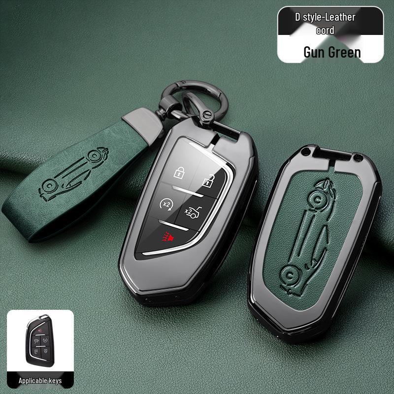 Cadillac XT5, CT5, XT4, XT6, CT6, XTS, ATSL, CT4 Premium Metal Key Cover