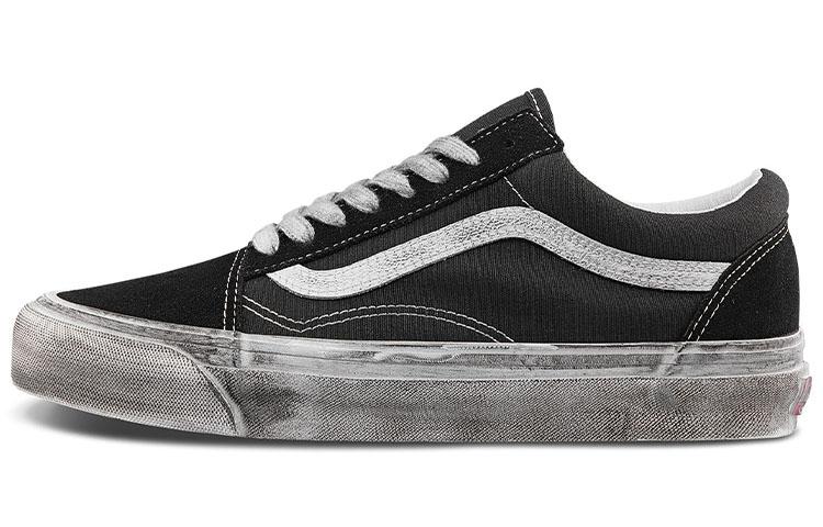 Vans OG Old Skool LX Stressed - Black White 36