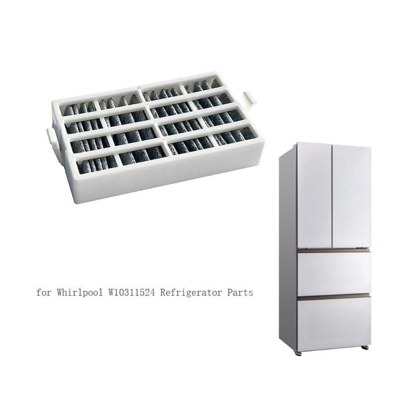 Refrigerator Carbon Activateds Water Filter for W10311524 Fridge Freezer Part Eliminate Odors Bacteria Unpleasant Smells