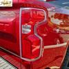 Chrome Rear Tail Light Lamp Cover Trim Fit For - Chevy Silverado 1500
