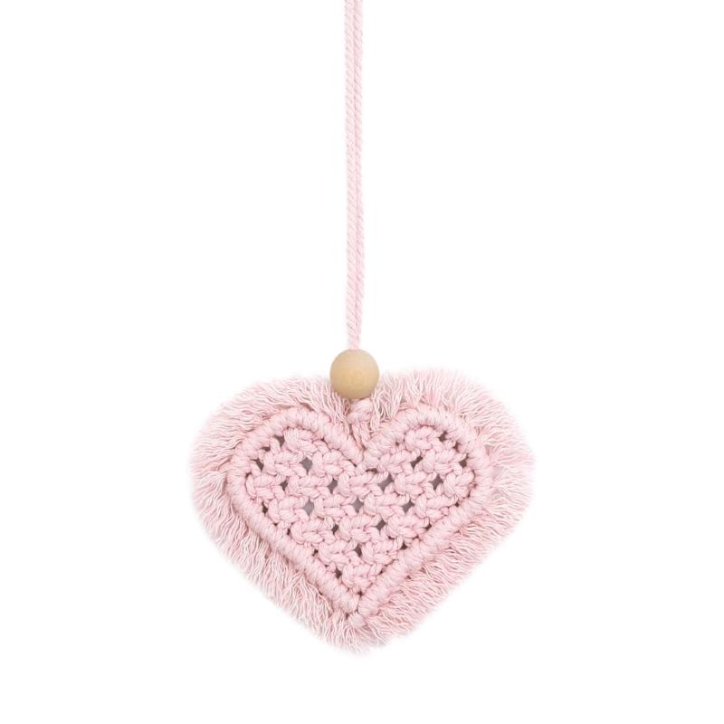 Rearview Mirror Hangings Accessories of Heart-Shaped Car Hangings Ornament Cute Car Accessories for Teens Women