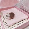 Hamster Nest Winter Bed House Shed Hanging Hammock Cage Tunnel Plush Hideaway for Hamster Guinea Pigs Sugar Small Pet