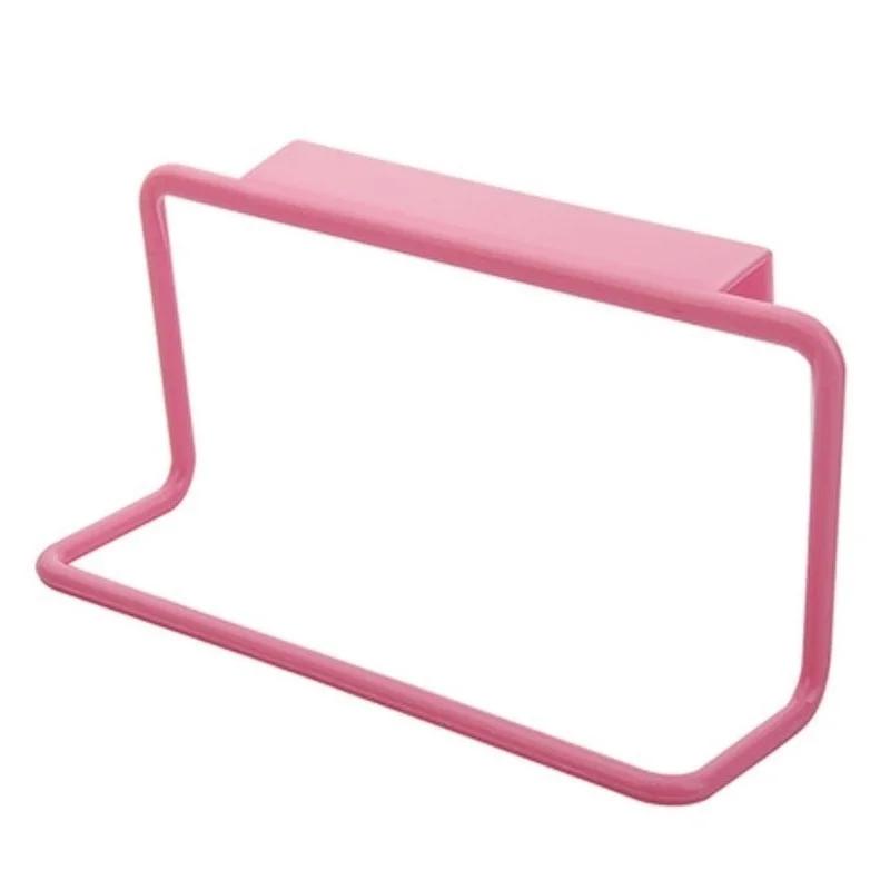 

1Pcs Plastic Hanging Holder Towel Rack Cupboard Cabinet Door Back Home Storage Multi-Purpose Cupboard Storage Rack