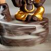 1 Stück, Ganesha Räuchergefäß Elefantengott Emblem Glücksbringende Heimdekoration Räucherstäbchenhalter Schreibtischornament (Ohne Weihrauch)