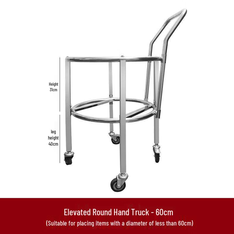 Rolling Stainless Steel Soup Pot