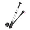 Bike Front Fork Air Pump, High-pressure Aluminum Alloy Manual Air Pump, Air Inflation and Deflation Pump with Pressure Gauge
