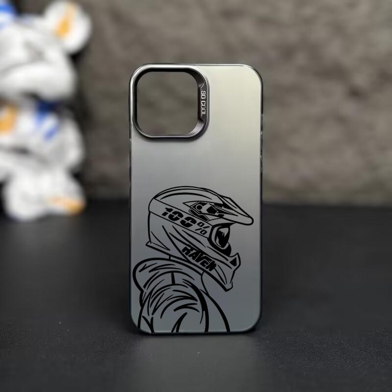 Trendy Motorcycle Racer Phone Case for Samsung Galaxy S26 ultra S25 S24 S23 S22 S21 Plus FE A56 A55 A54 A53 A36 A35 IMD PC Cover