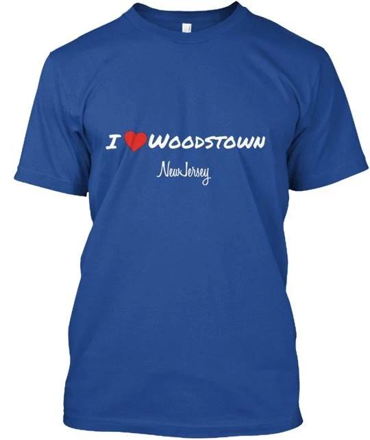 

I Love Woodstown or Tee TTshirt Made in the USA Size S to 5XL 2XL
