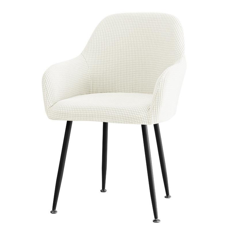 Thickened High Armrest Chair Cover Corn Grain Pattern Office Chair Cover for Home, Hotel, Banquet Dining Chairs