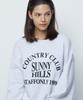 STAFFONLY Sunny Hills Sweatshirts (Melange White)
