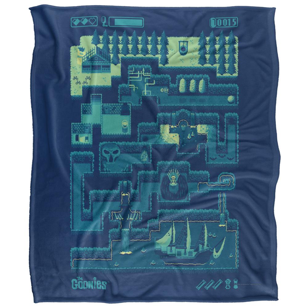The Goonies Silky 8-Bit Supersoft Blanket