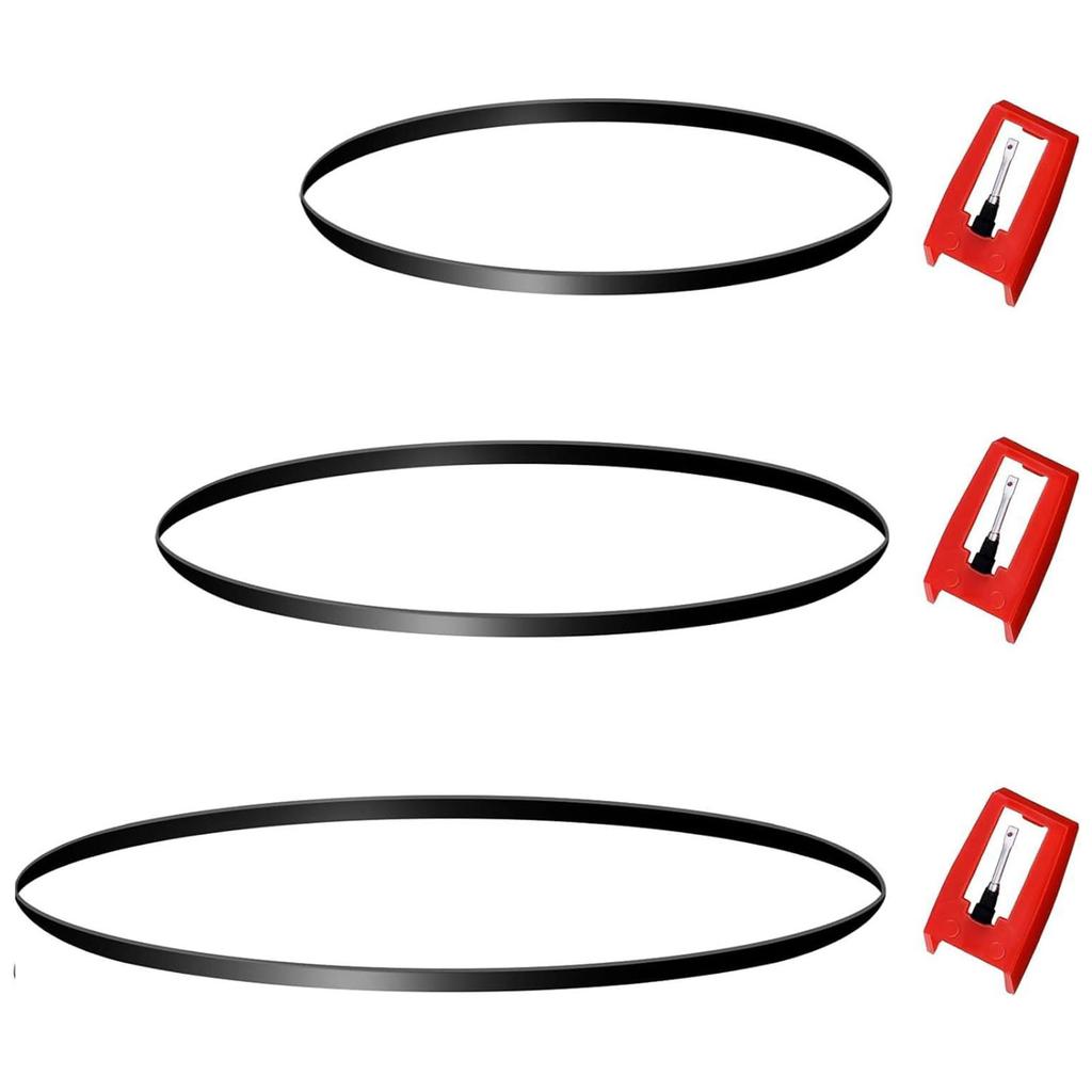 Turntable Styluses Needle Record Player Belts Diamond Needle Record Player Needle Replacement Part for Various Models