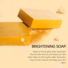 OUHOE Lemon Turmeric Brightening Soap Gently Cleanses Moisturizes and Hydrates Suitable for Whole Body Use 100g