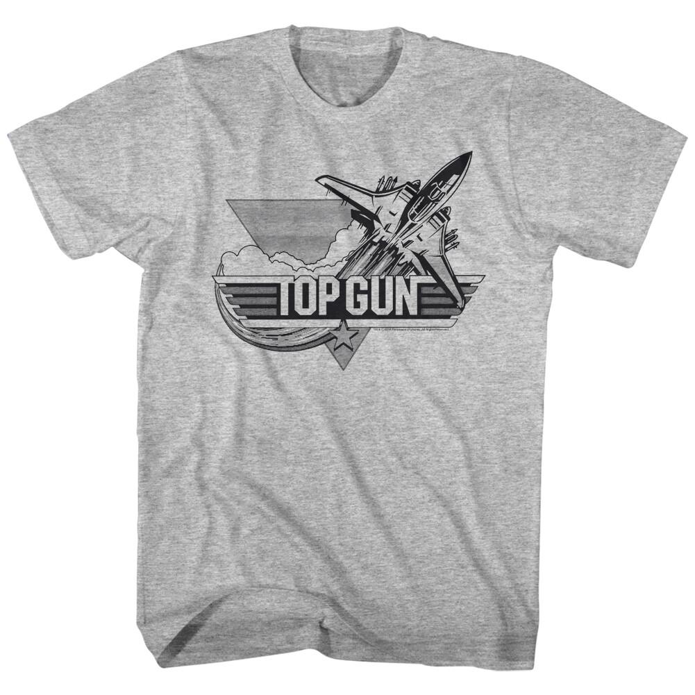 Top Gun Movie F14 Tomcat Jet Fighter Logo Men T Shirt XXXL
