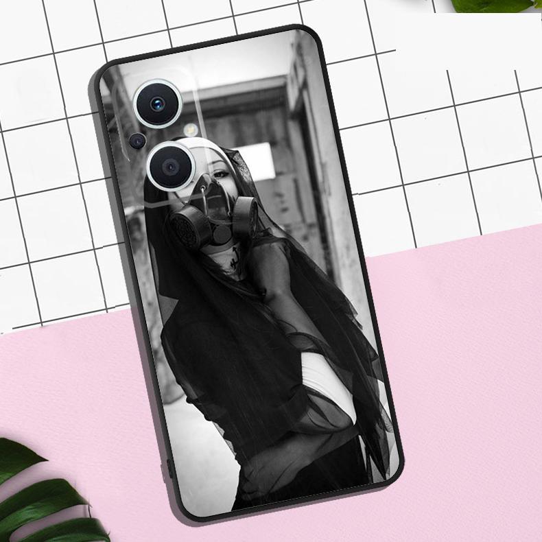 Nun Girl Sexy Style Case For OPPO Reno 13 12 11 F 8T 7 8 10 Pro OPPO Find X8 Pro X6 Pro X3 X5 Lite Cover Coque