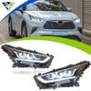 Highlander 2022+ LED Projector Headlight Assembly with Daytime Running Lights