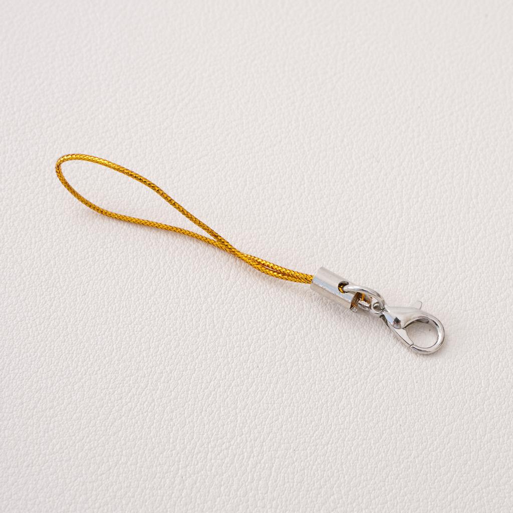 10Pcs/pack Polyester Phone Strap Lobster Clasp Phone Strap Doll String Keychain Phone Lanyard
