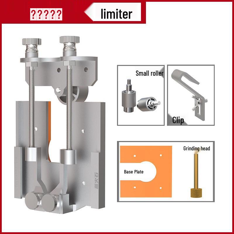 Adjustable Durable Limiter Tool for Quartz Granite Countertop Basin Slotting and Trimming.