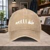 HuUnisex Evolution Forklift Washed Baseball Cap  Unisex Adjustable Vintage Casual Hat for Outdoor  Daily Wear