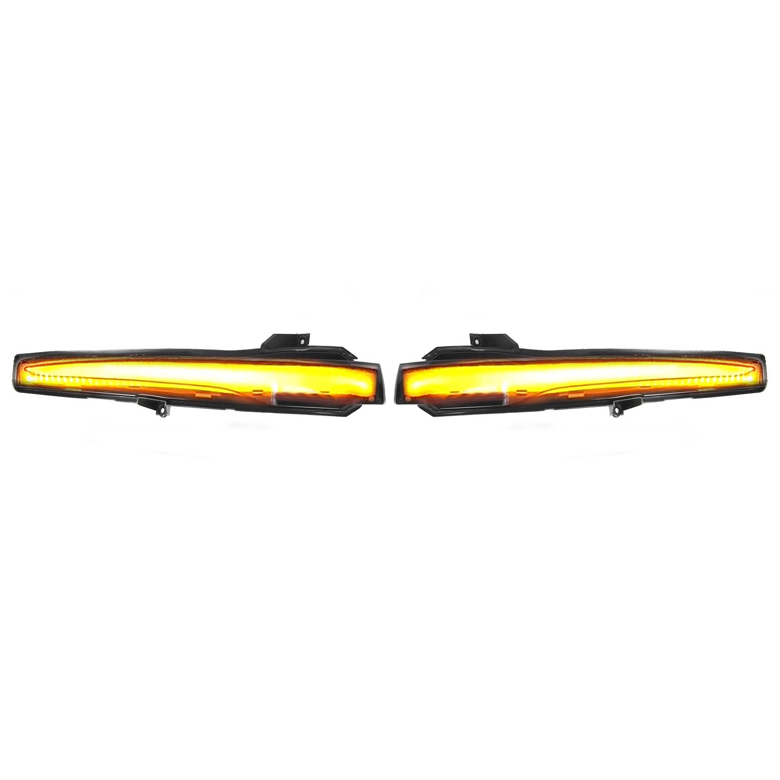 

Боковой габаритный фонарь зеркала с дымчатой линзой, светодиодный указатель поворота, замена DRL для MercedesBenz V-класса