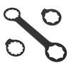 Double Hole Bicycle Front Fork Wrench Fork Wrench Tool for XCR/RST/XCM Bicycle Repair