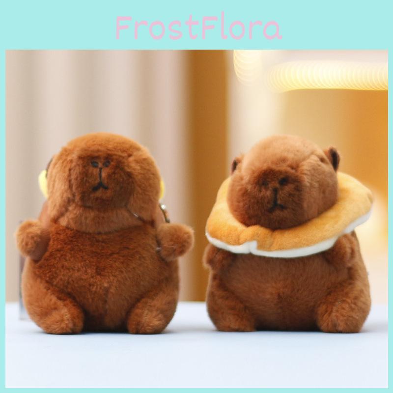 Cute Plush Capybara Water Capybara Doll Keychain Pocket Size Gift For Children