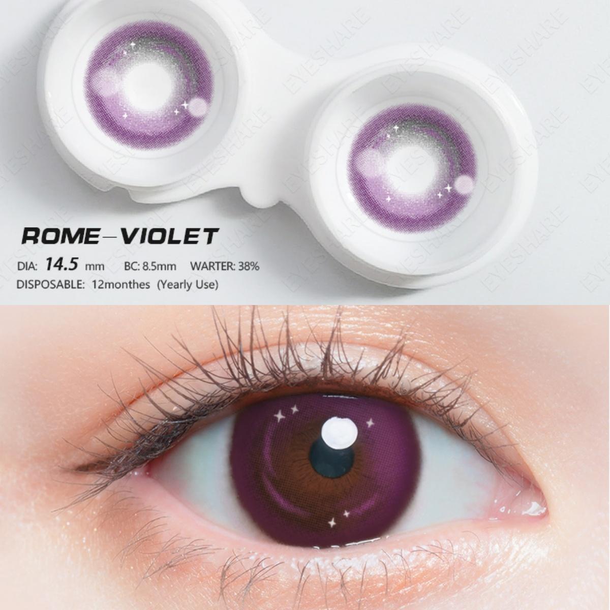 

EYESHARE Цветные контактные линзы Galaxy Series Розовые Серые Фиолетовые линзы для очков Love Series Сине-коричневые цветные контактные линзы 1 пара 0