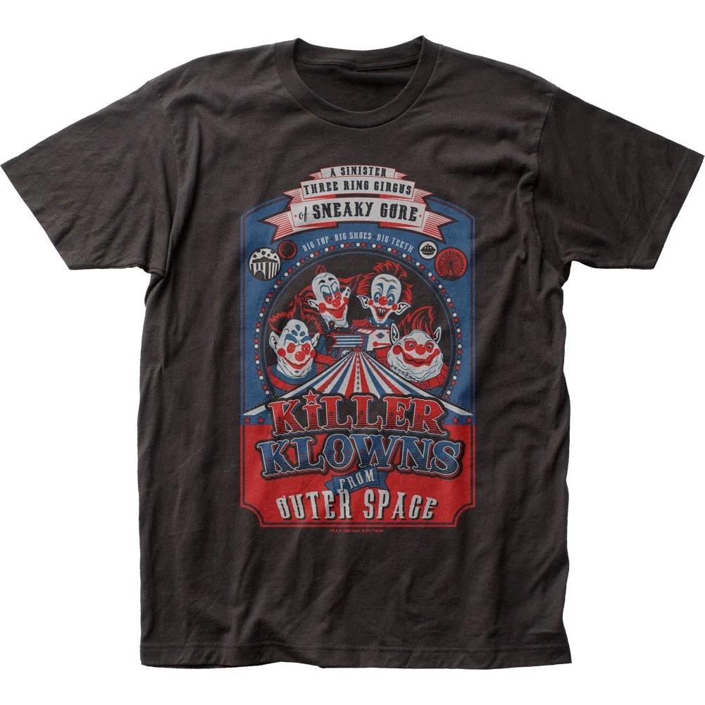 Killer Klowns Big Top Poster Mens T T-Shirt Classic Pop Culture Movie Tee Black 2XL
