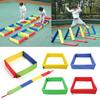 Kinder Spaß Outdoor Spiele Sprungrahmen Bohrlöcher Spielzeug Sensorische Integrationstraining Kindergarten Kinder Sport Requisiten Vielfältige Spiele