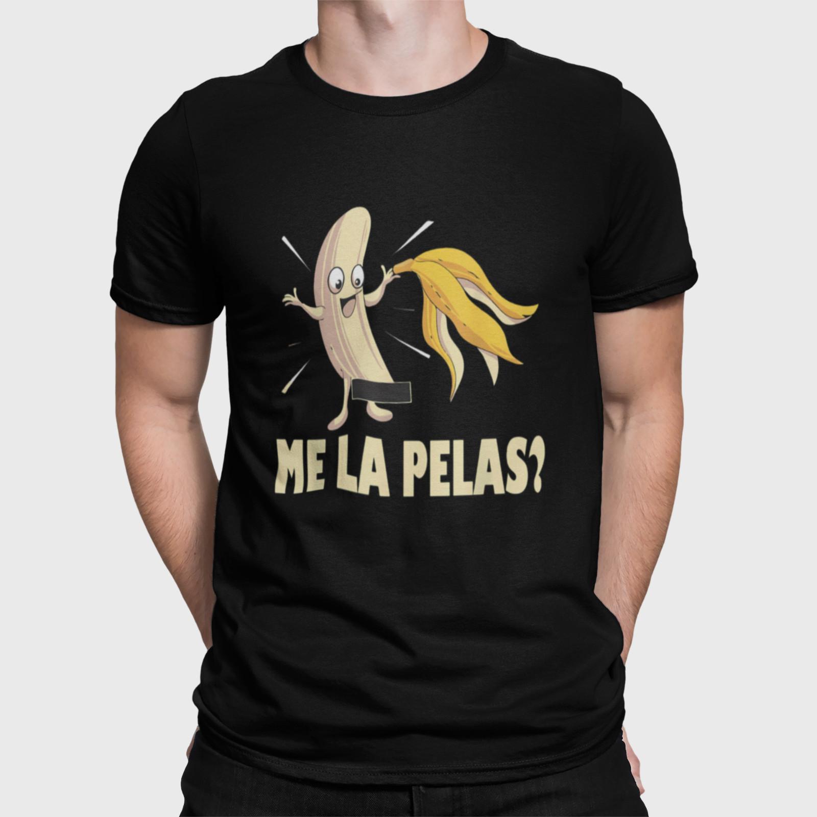 Me La Pelas Shirt Funny Banana Spanish Joke Graphic Tee Unisex S-3XL M