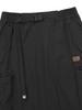 BBC EARTH W Ripstop Flexible Shirred Skirt_Black