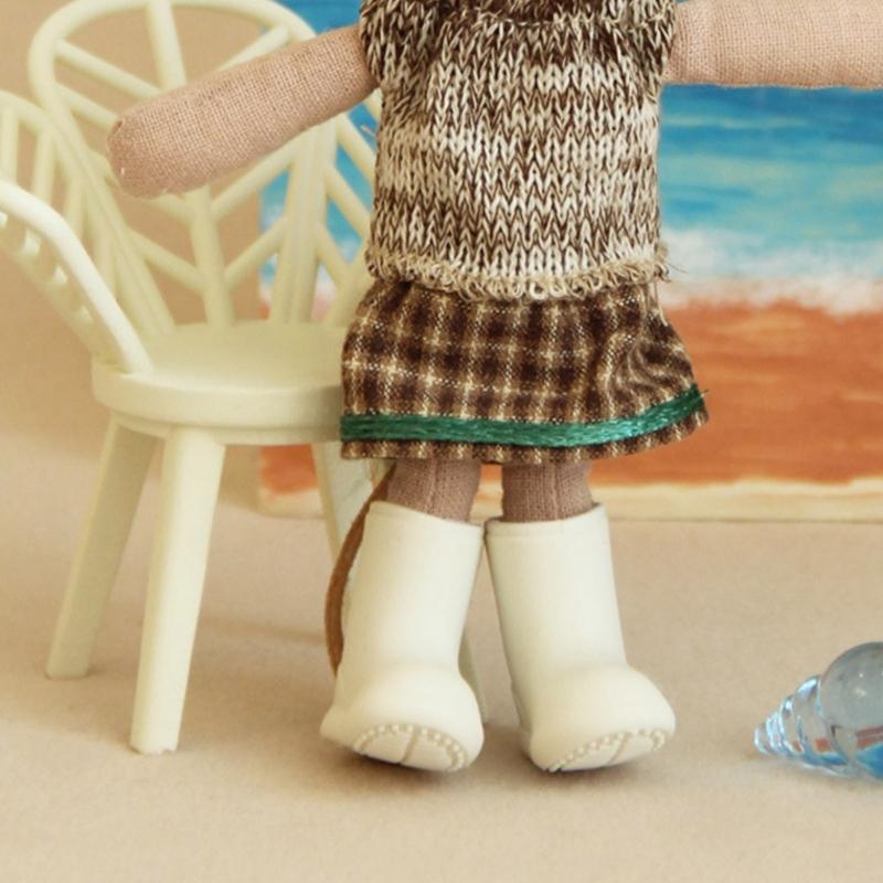 High Cut Rainproof Doll Shoes PVC Perfect For OB11 Doll Accessories Photo Props
