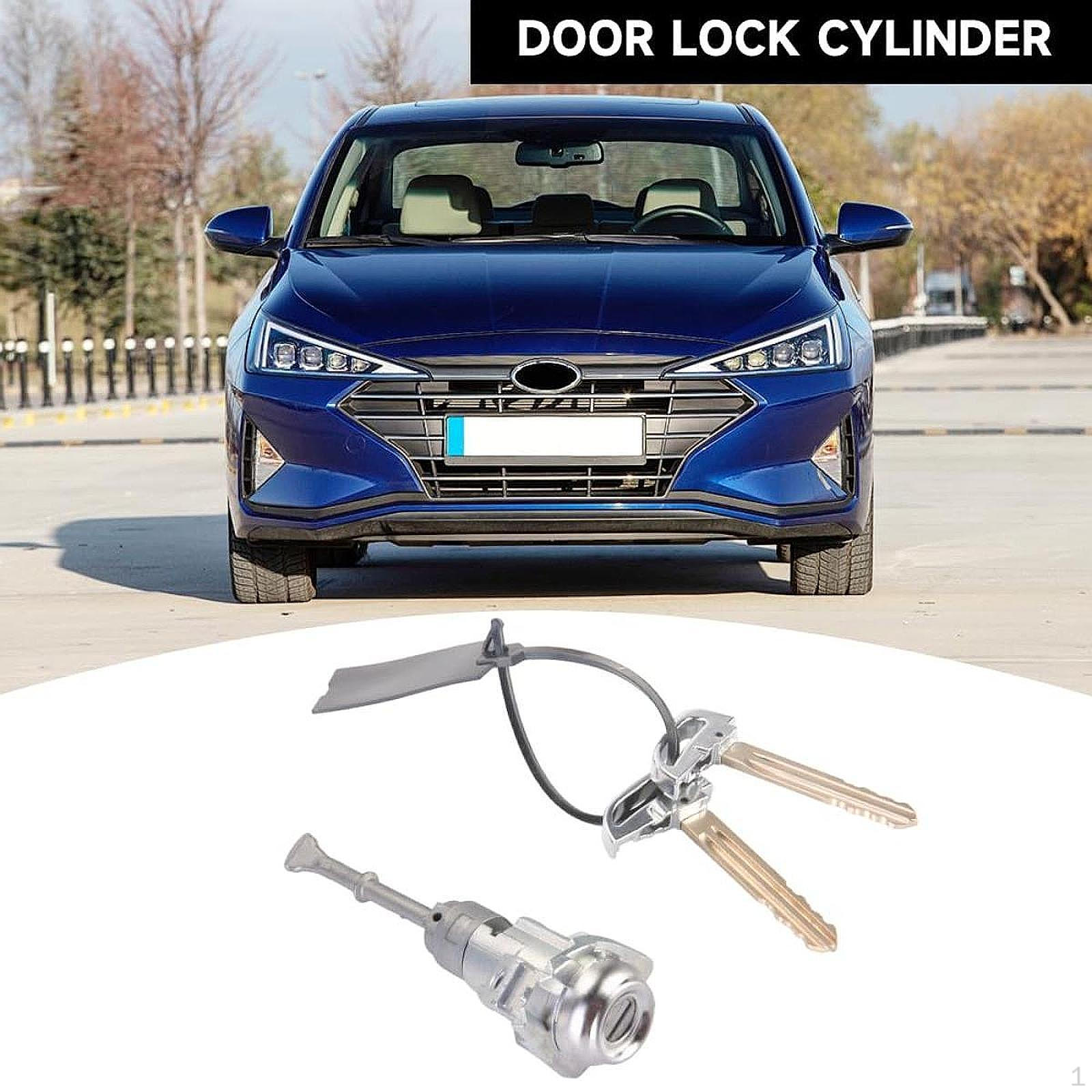 

81970F0000 Комплект цилиндров замка передней двери Автомобильный аксессуар Запасные части Простая сборка