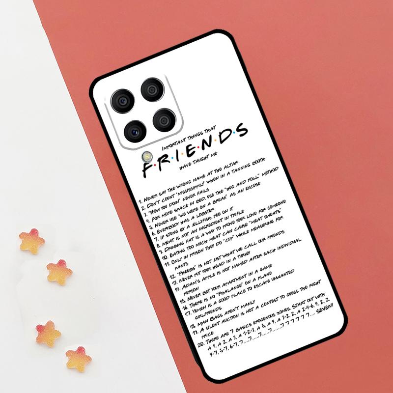 

Friends TV Show For Samsung Galaxy M35 M14 M34 M54 M11 M21 M31 M13 M33 M53 M55 M15 M12 M32 M52 M06 M16 Case Samsung M55