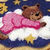 Hook Rug Kits Needlework 50x36cm for Kids Adults Beginners Embroidery Carpet Kit Supplies DIY