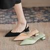 Fashion New Fashion Summer Women Pumps Woman Buckle Beige Single Shoes Square Heels Comfortable Dress Party Shoes
