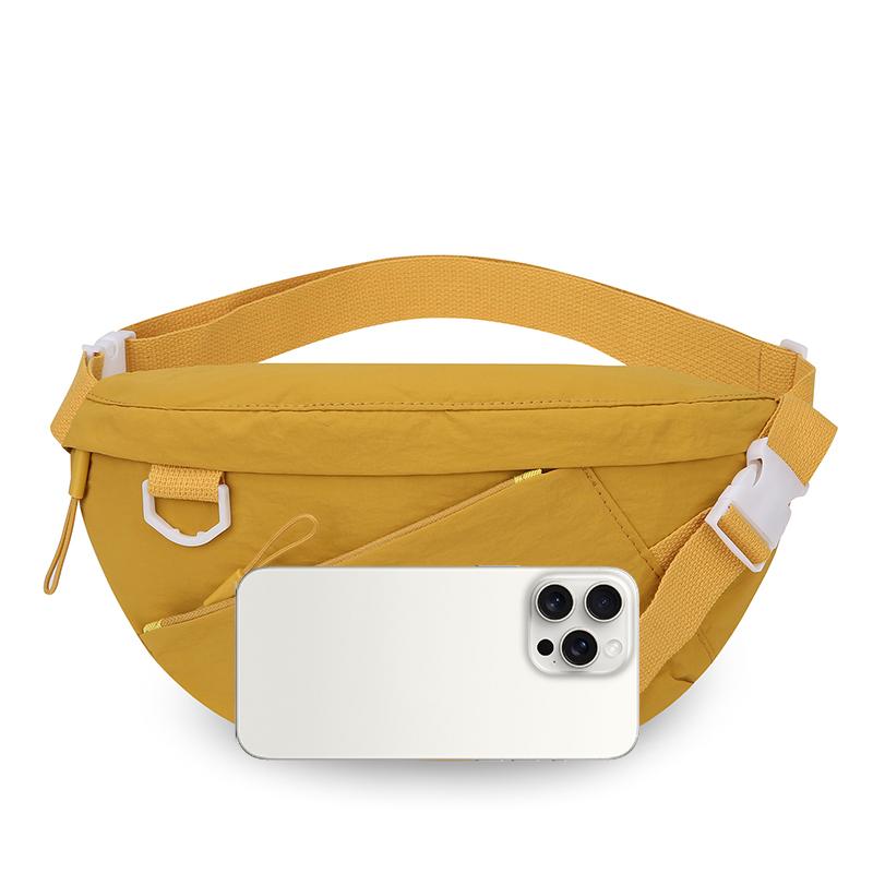 Women's Large Capacity Waterproof Waist Bag Durable Wear-Resistant Outdoor Sports Pack for Phone/Wallet