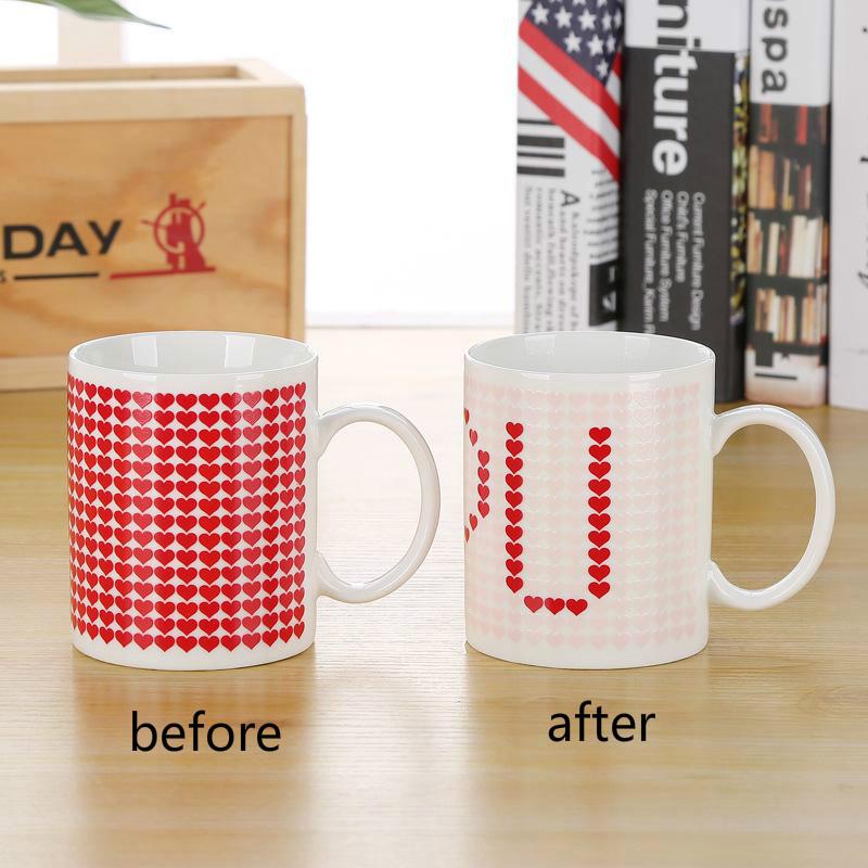 Hi Color Changing Coffee Cup Creative Good Morning Color Changing Cup Ceramic Mug