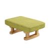 Smooth Solid Wood Foot Stool Rounded Edges Foot Rest Creative Shoe Changing Bench  Bathroom Use