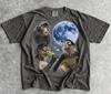 Spider Monkey Moon Graphic Tee, Celestial Jungle Wildlife Shirt (Comfort Colors 1717)