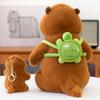 Roaring Groundhog Plush Toy Backpack Nutria Doll Children's Pillow Birthday Gift